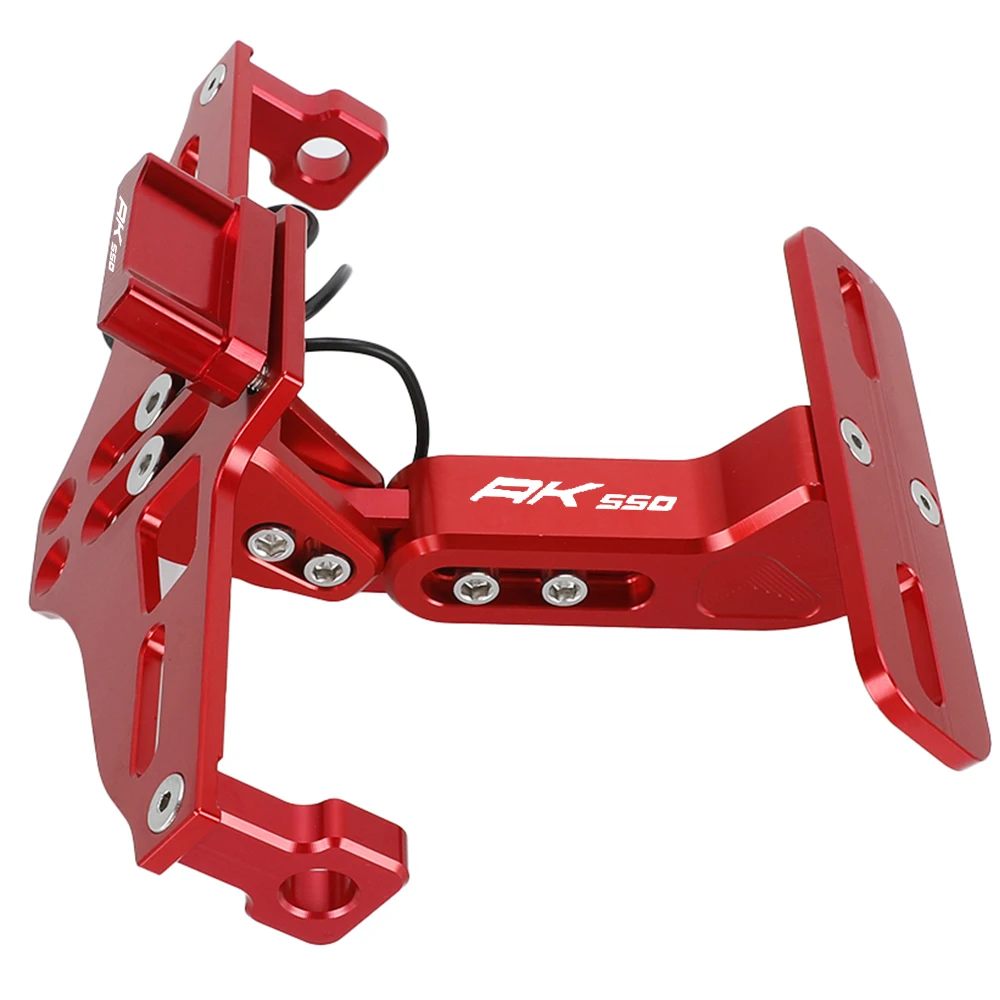 

2024 2023 For KYMCO AK550 AK-550 AK 550 2017-2022 2020 Motorcycle Rear License Plate Holder Bracket Tail Tidy Fender Eliminator