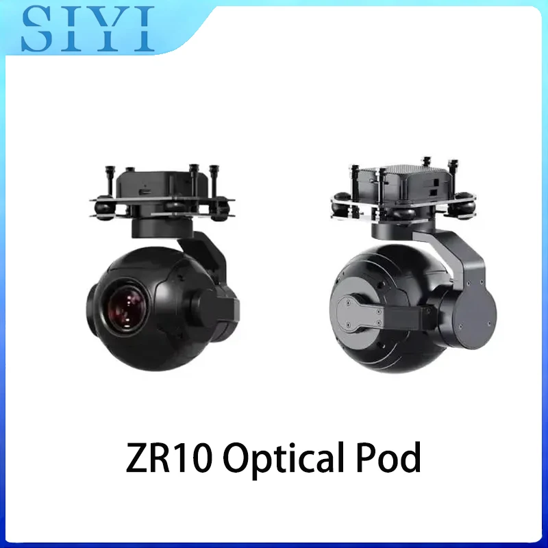 

Камера-стабилизатор SIYI ZR10 с 3-осевым подвесом, 2K 4MP, 30-кратным гибридным зумом, HDR, ночным видением Starlight, легкая, для дронов и квадрокоптеров