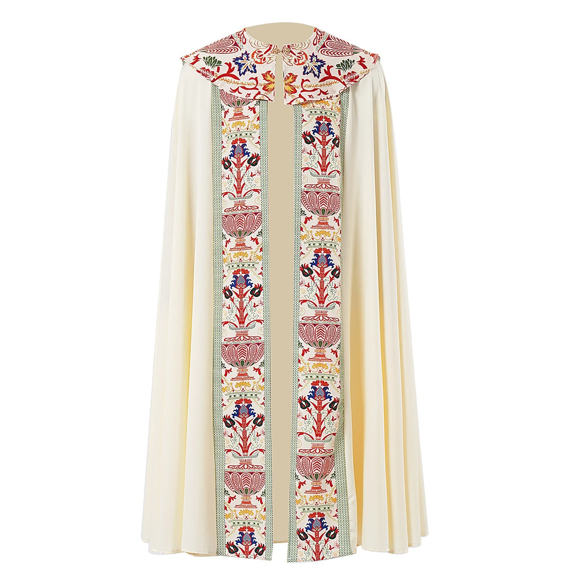 

Priest Chasuble Vestments Christian Priest Costumes Adult Catholic Religious Archbishop Clothes Clergy Outfit