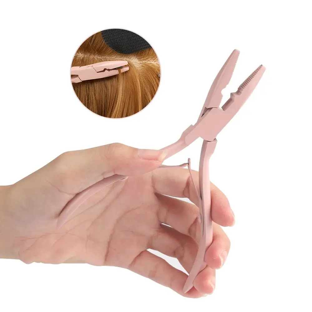 

ARLANY Hair Extension Pliers for Beads Rings Microlink Pliers Sew in Weft Applications Feather Extensions Hair Tinsel