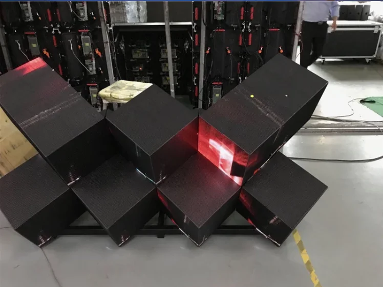 Indoor Full Color LED DJ Booth Display Screen Seamless Splicing LED Video Wall for Nightclub Bar Mall Rental Events
