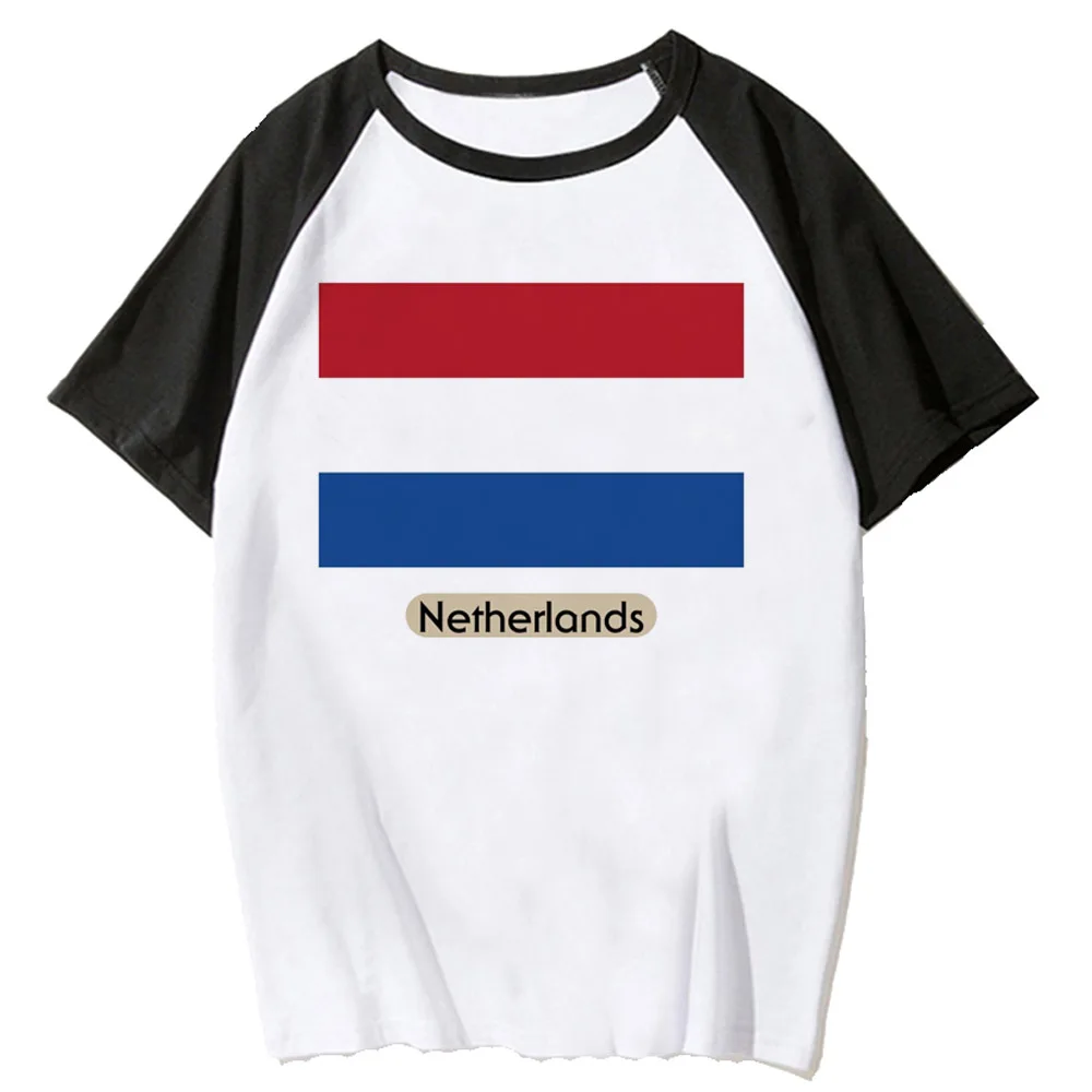 the Netherlands t shirt women anime streetwear designer Tee girl designer clothes