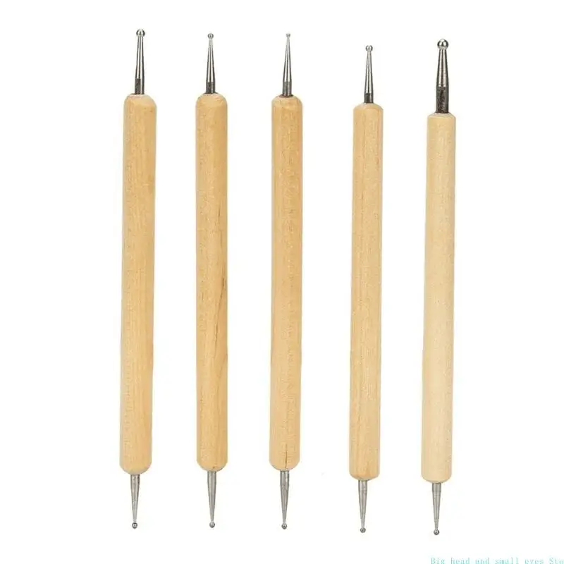 581C 3/5/8 Pcs Leather Carving Tool Leather Craft Tool Leather Modeling Spoon Carving Tool Leather Craft Modeling Tool