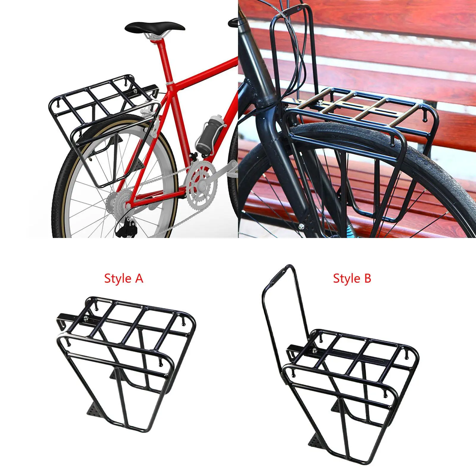 Bike Front Rack Carrier Holder Stand Equipment Bicycle Front Rack for Bicycle