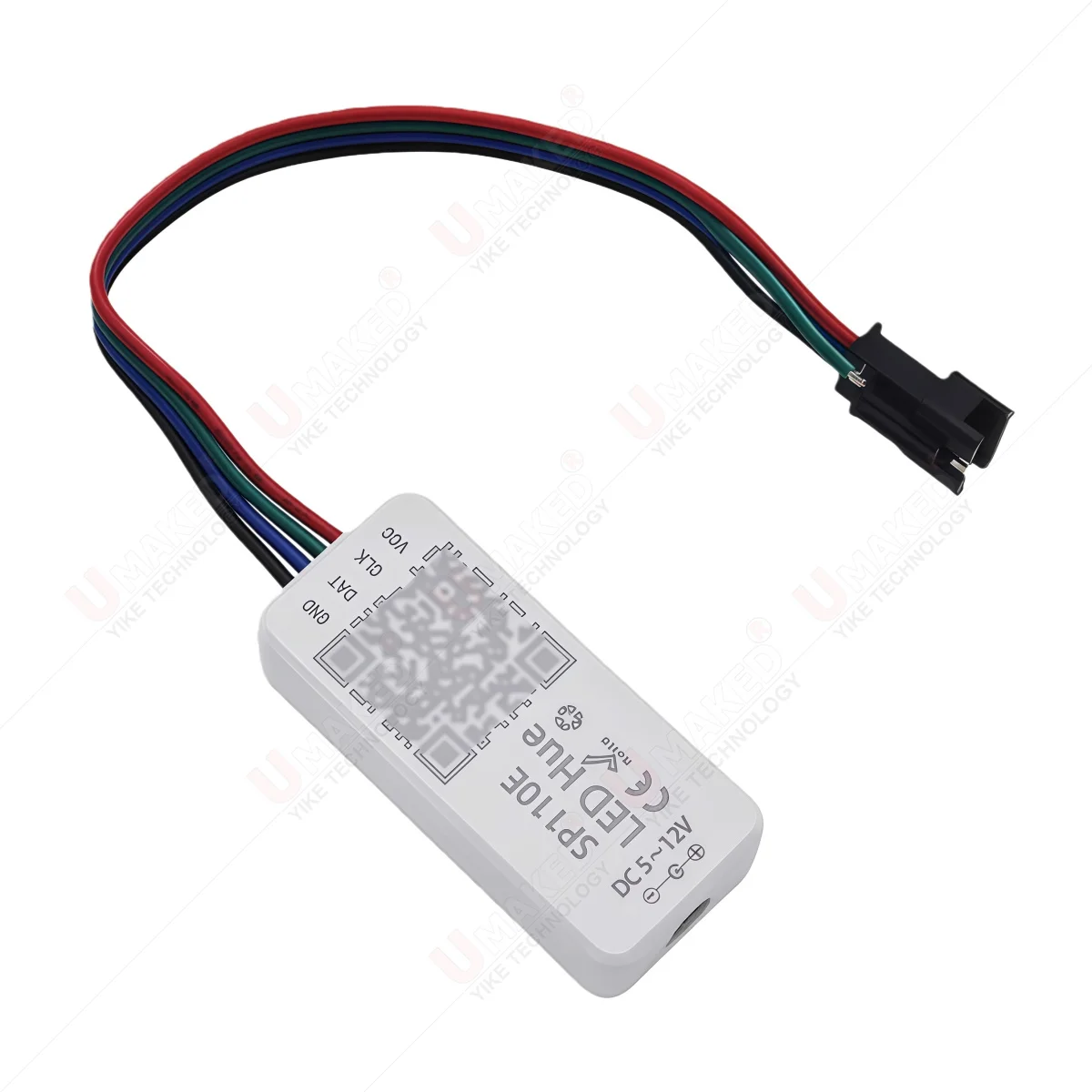 

Контроллер RGB SP110E Bluetooth Smart APP 5В 12В 24В 1024 пикселя для адресных светодиодных лент WS2811 WS2812B APA102 SK6812 SPI