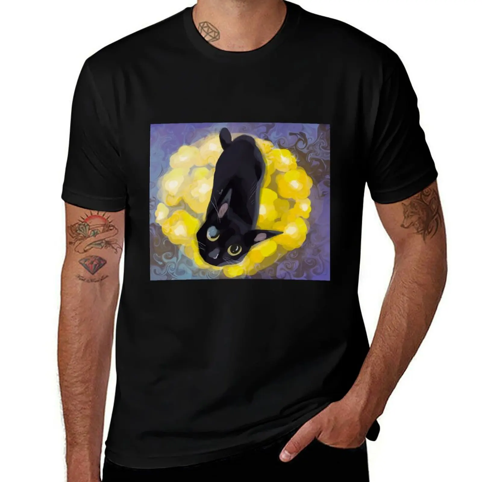 

Custom Digital Animal Painting T-Shirt man t shirt designer mens graphic t shirts T-Shirt