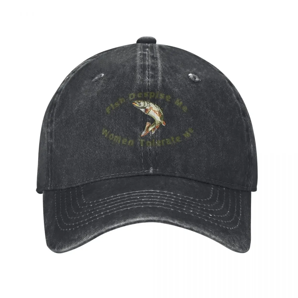 

Fish Despise Me, Women Tolerate Me Baseball Cap Hat Man For The Sun hiking hat Women's Beach Visor Men's