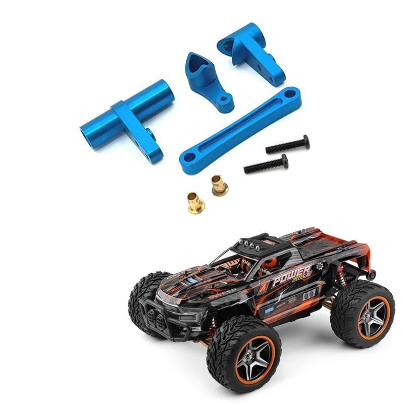 Metalowy zespół kierowniczy do Wltoys 104009 104016 104018 12401 12402-A 12403 12404 12409 części zamienne