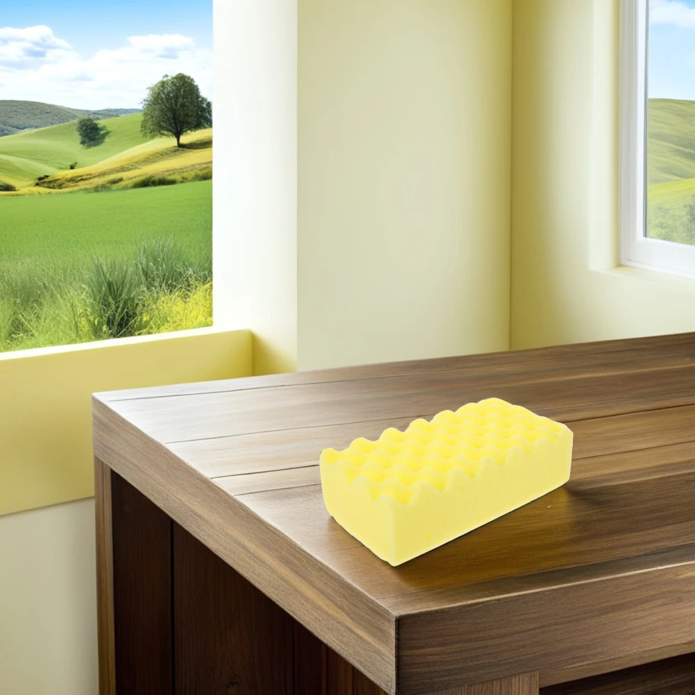 

2pcs Wash Sponge Honeycomb Structure Non-Scratch Durable Soft Cleaning Pad Household Vehicle Scrubbing Polishing