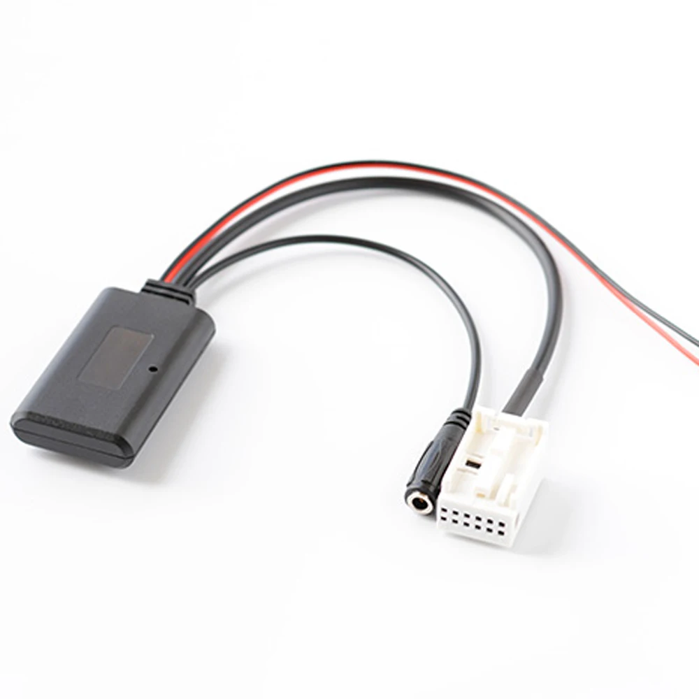Car bluetooth AUX Adapter Wireless Radio Stereo Cable Microphone For Peugeot 207 307 407 308 For Citroen C2 C3 RD4