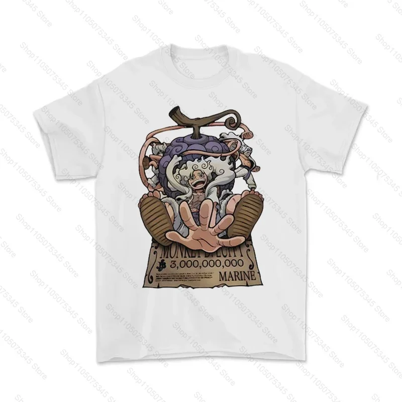 Camisetas de una pieza Luffy Anime japonés Vintage verano algodón hombres camiseta pantalón corto Casual manga ropa de calle Tops camisetas hombre ropa