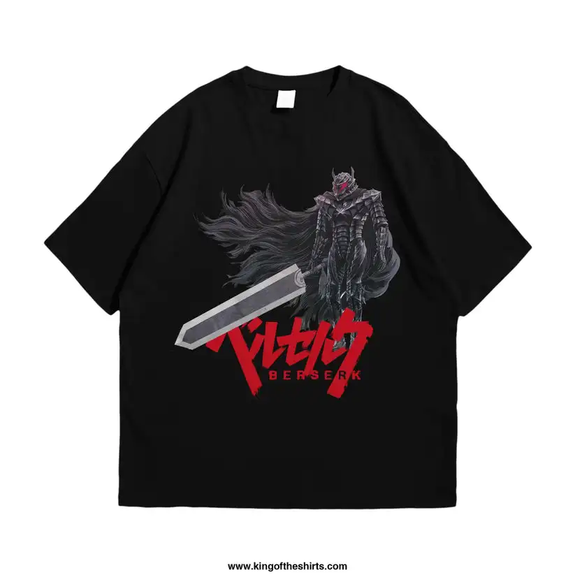 Футболка Berserk | Ґатс у броні Берсерка unisex man shirt