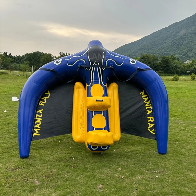 

For High Quality Aqua Park Water Tube Inflatable Towable Water Sports Manta Flying Kite Tube