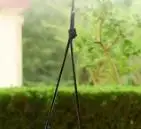 Outdoor Circular Net Rope Swing Chair Indoor Hanging Rocking Chair Courtyard Balcony Patio GardenCamping Home Hammock Swing Seat