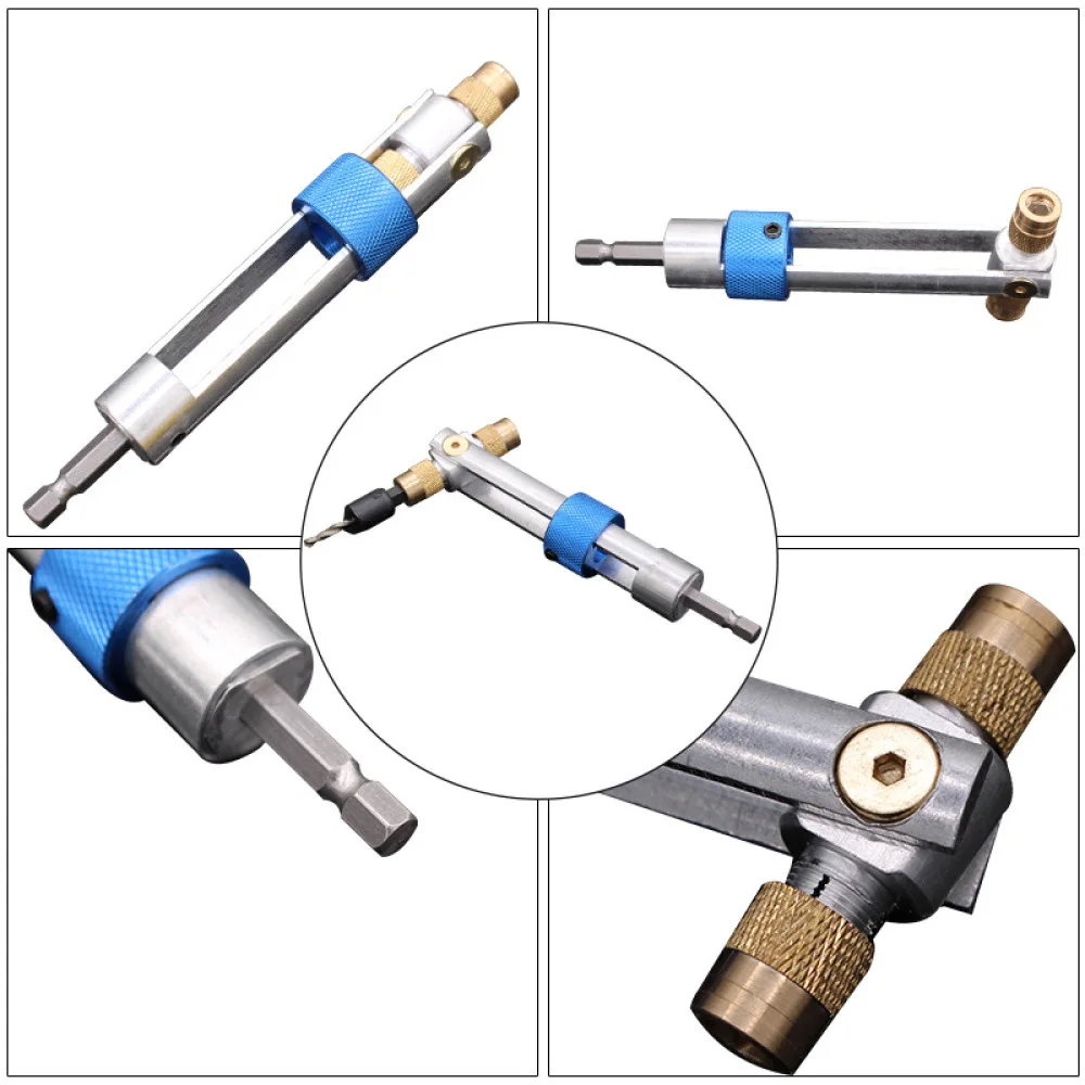 Set di utensili manuali per riparazioni domestiche generali fai-da-te elettriche da 20 pezzi HSS con custodia per utensili per la lavorazione del legno universale