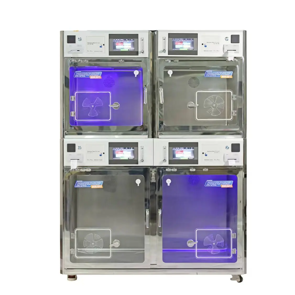 Veterinary Clinic Full Function Pet ICU Cage High Brightness Inspection Oxygen Sensor CO2 Monitoring Adaptive Ventilation