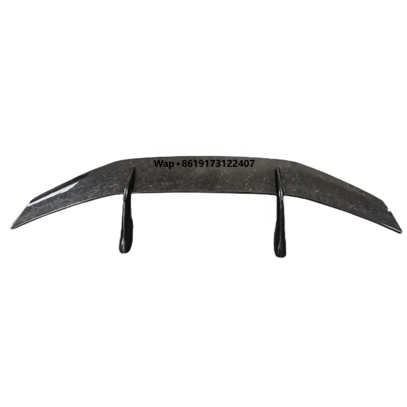 For LP610 LP580 EVO Upgrade LP640 style forged carbon fiber rear spoiler rear wing