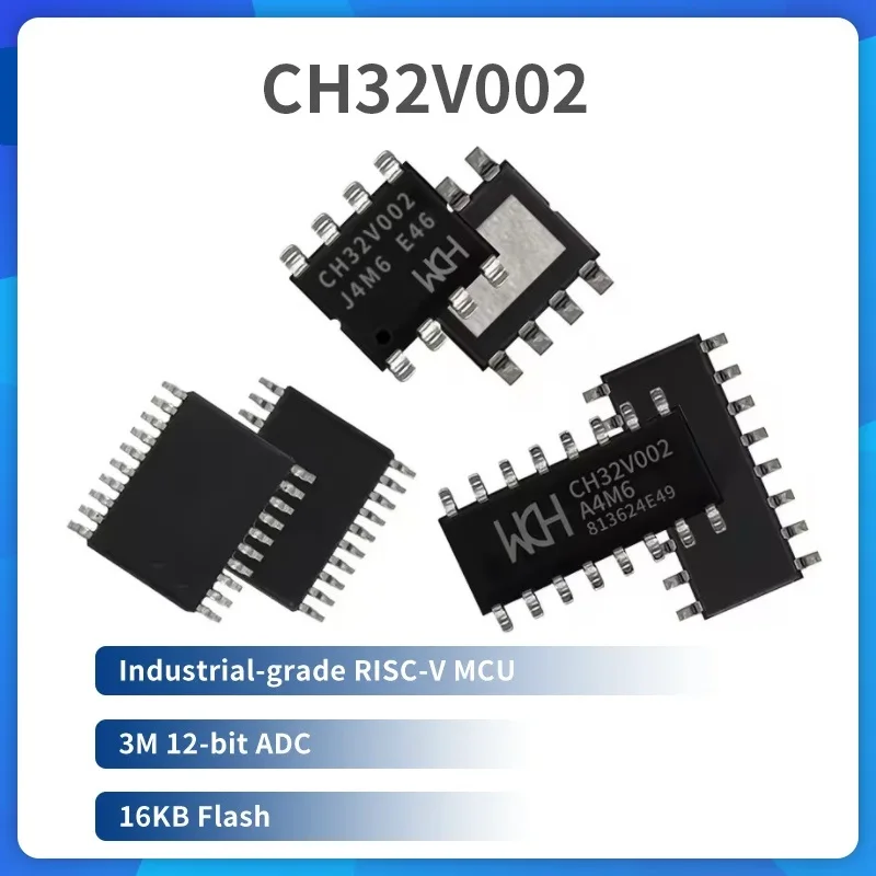 yZ[z10 s[X/bg CH32V002 CH32V002 32V002J4M6 CH32V002F4P6 HƃO[h 16K tbV RISC-V MCU