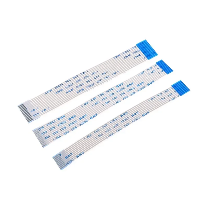 10 STKS FFC FPC AWM 20624 80C 60 V VW-1 Platte Flexibele Kabel 1.0 MM 4 P 5 6 7 8 9 10 11 12 14 16 18 20 22 24 26 28 30 34 36 40Pin