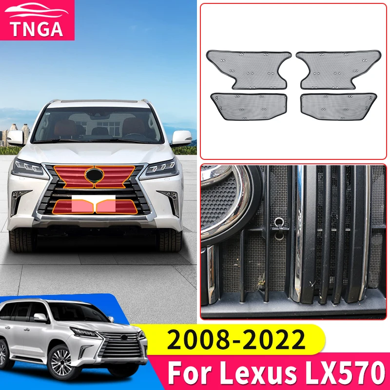 

Front Grille Prevent Mosquito Sand from Entering, for Lexus Lx570 Lx 570 2010-2023 2022 2021 External Modification Accessories