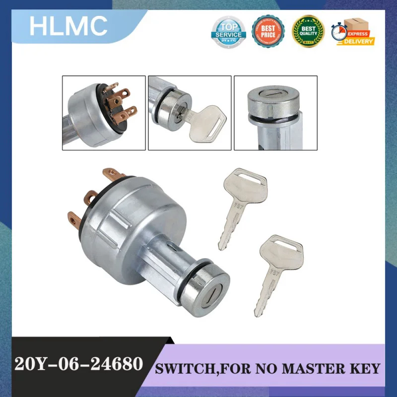 Ignition Switch PC200 08086-10000 08086-20000 20S-06-31130 20Y-06-24680 22B-06-11910 885081070 08085-10000 08086-00000