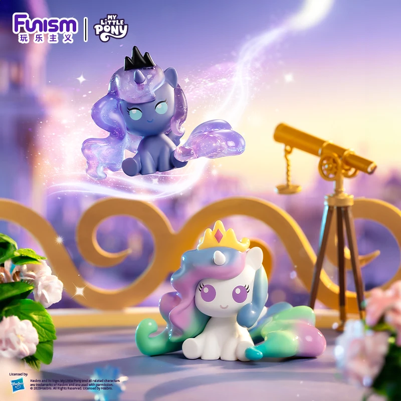 

FUNISM оригинальная серия My Little Pony Friendship Is Magic, волшебная бутылка, слепая коробка, милые зернистые фигурки, орнамент, игрушки, подарок
