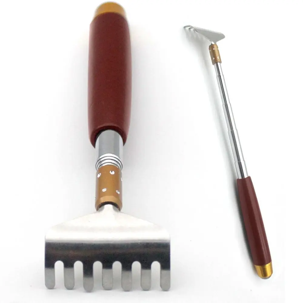 

Portable Itch Scraper Massager Tool Men Gift Extendable Back Scratcher Back Scraper Massage Claw Magnetic Bead Massage Roller