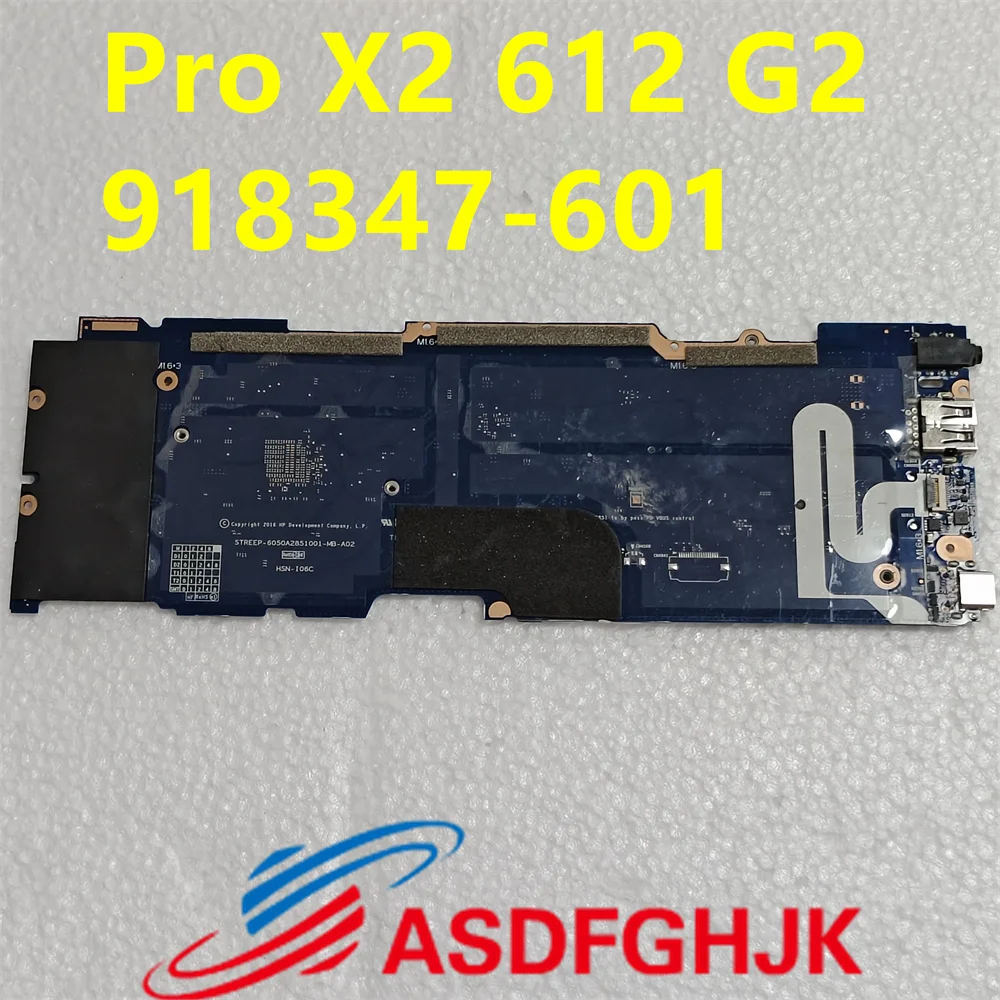 Imagem -05 - Placa-mãe para Laptop hp Pro x2 612 g2 Sr345 I57y54 Cpu 8g Streep6050a2851001-mb-a02 918347-601 Original Teste ok 918347-601