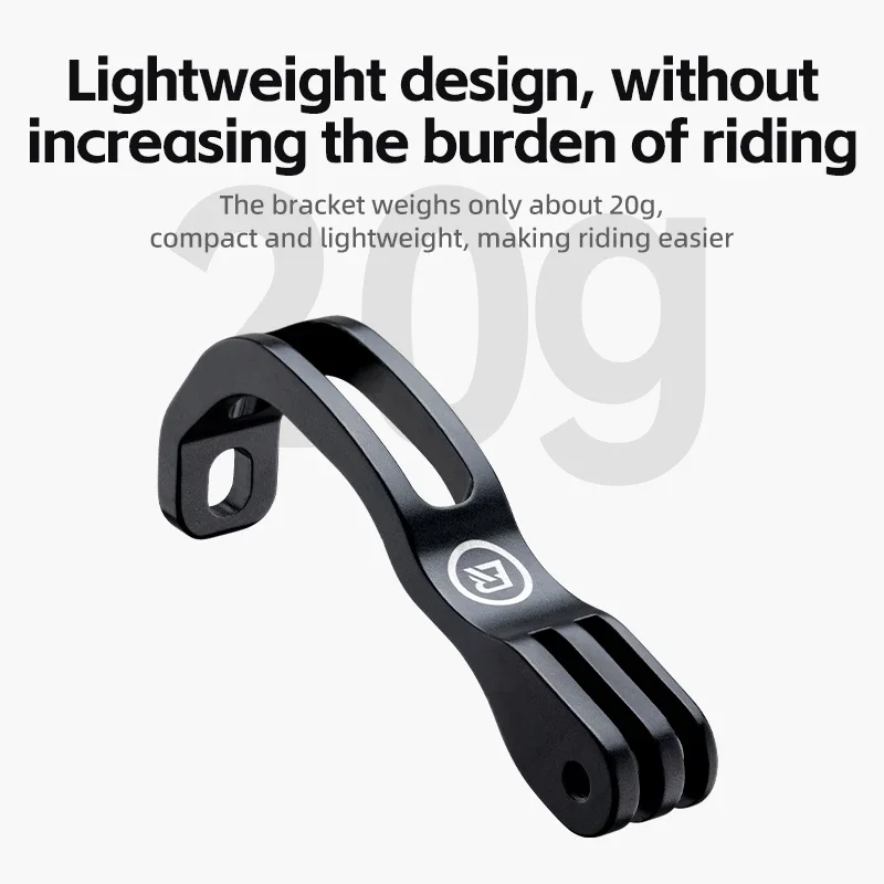 ROCKBROS Bicycle Front Fork Light Holder Aluminum Alloy GoPro Brompton Folding Bike Computer Bracket Sport Camera Adapter