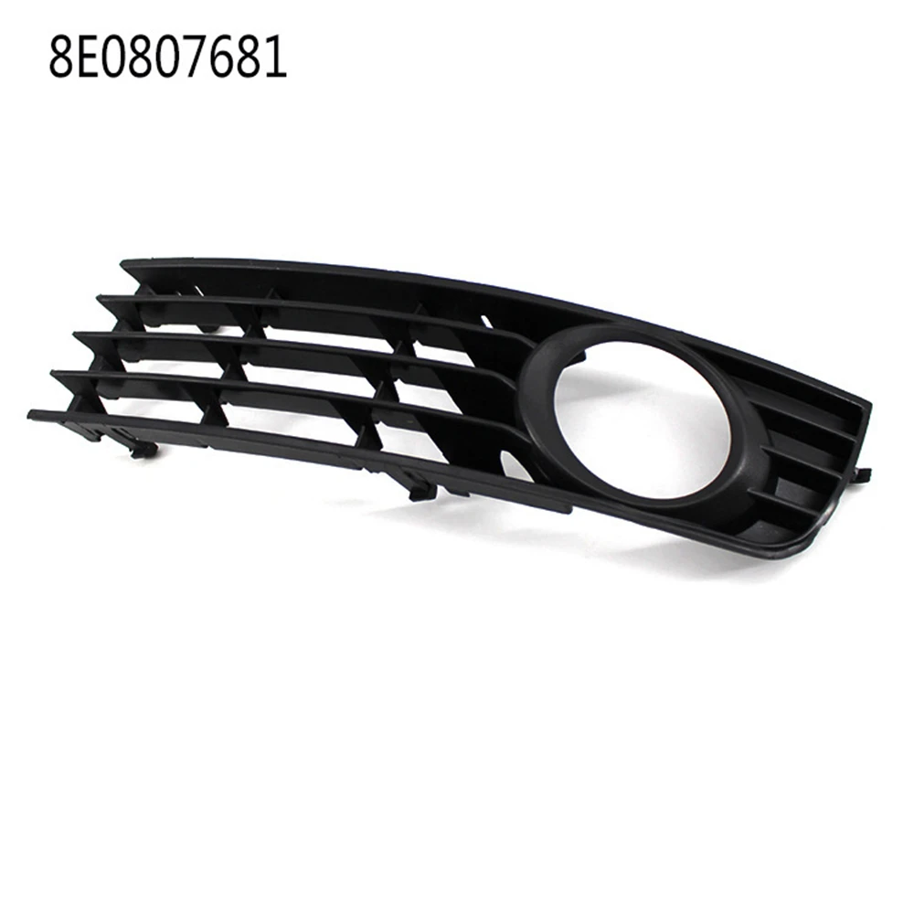 For Audi A4 B6 2001To 2005 8E0807681 8E0807682 Front Bumper Side Fog Light Grilles Grill Mesh Honeycomb Hex Left Right