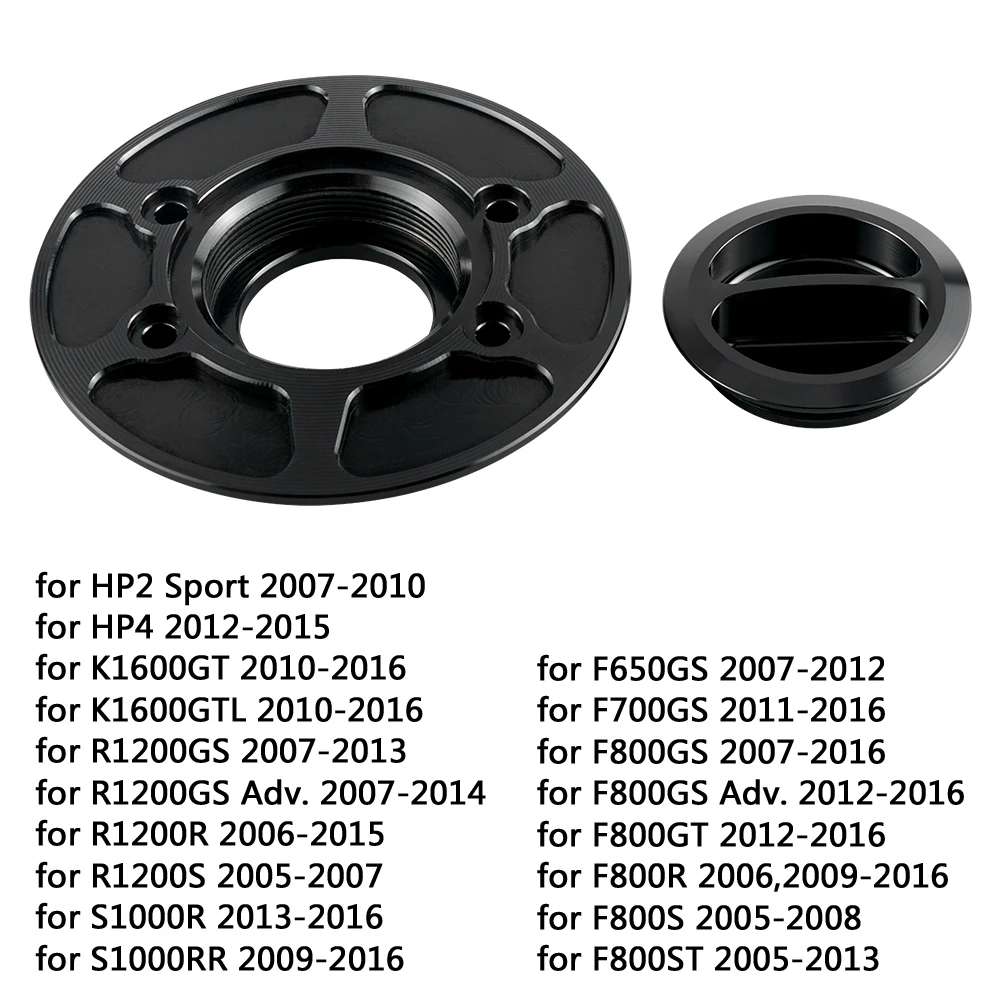 Motorcycle Keyless Fuel Tank Lid Cover for BMW F650GS 2007-2012 F800GS 07-16 F800R 09-16 F800S 05-08 F800ST 05-13 F700GS 11-16