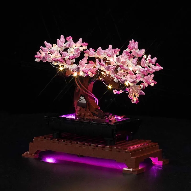 Lazishi LED 10281 set is suitable for Bonsai Tree building blocks (including lighting accessories only)