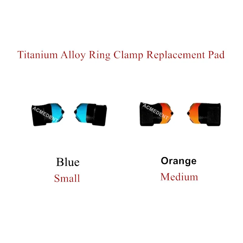 

1Pair Dental Replacement Pad for Titanium Alloy Ring Matrix System Clamp M/S