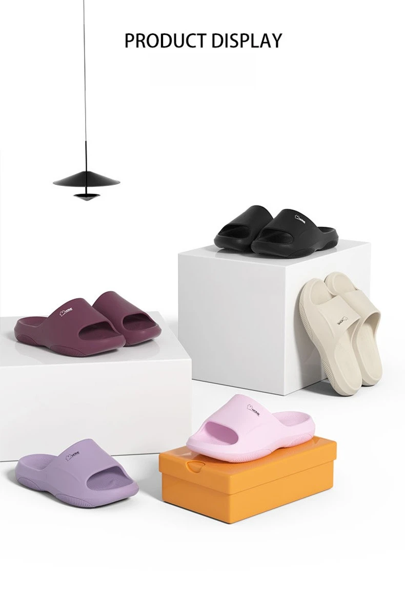 Hausschuhe für Männer und Frauen, rutschfeste, strapazierfähige, leichte Slipper-Sandalen, modische, trendige Hausschuhe für drinnen und draußen. – Detail 5