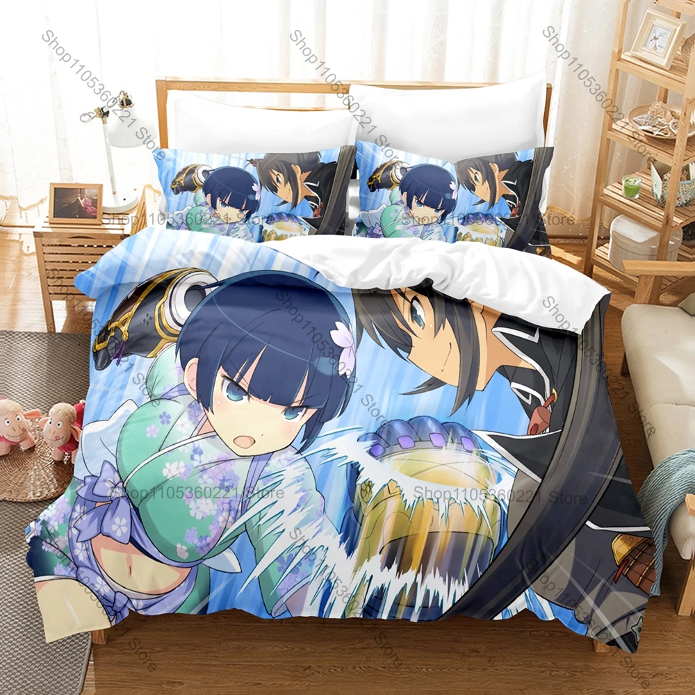 Anime Yozakura Mission 3 Pcs Bedding Set Fashion Print Bed Linen For Dorm & Home Gift