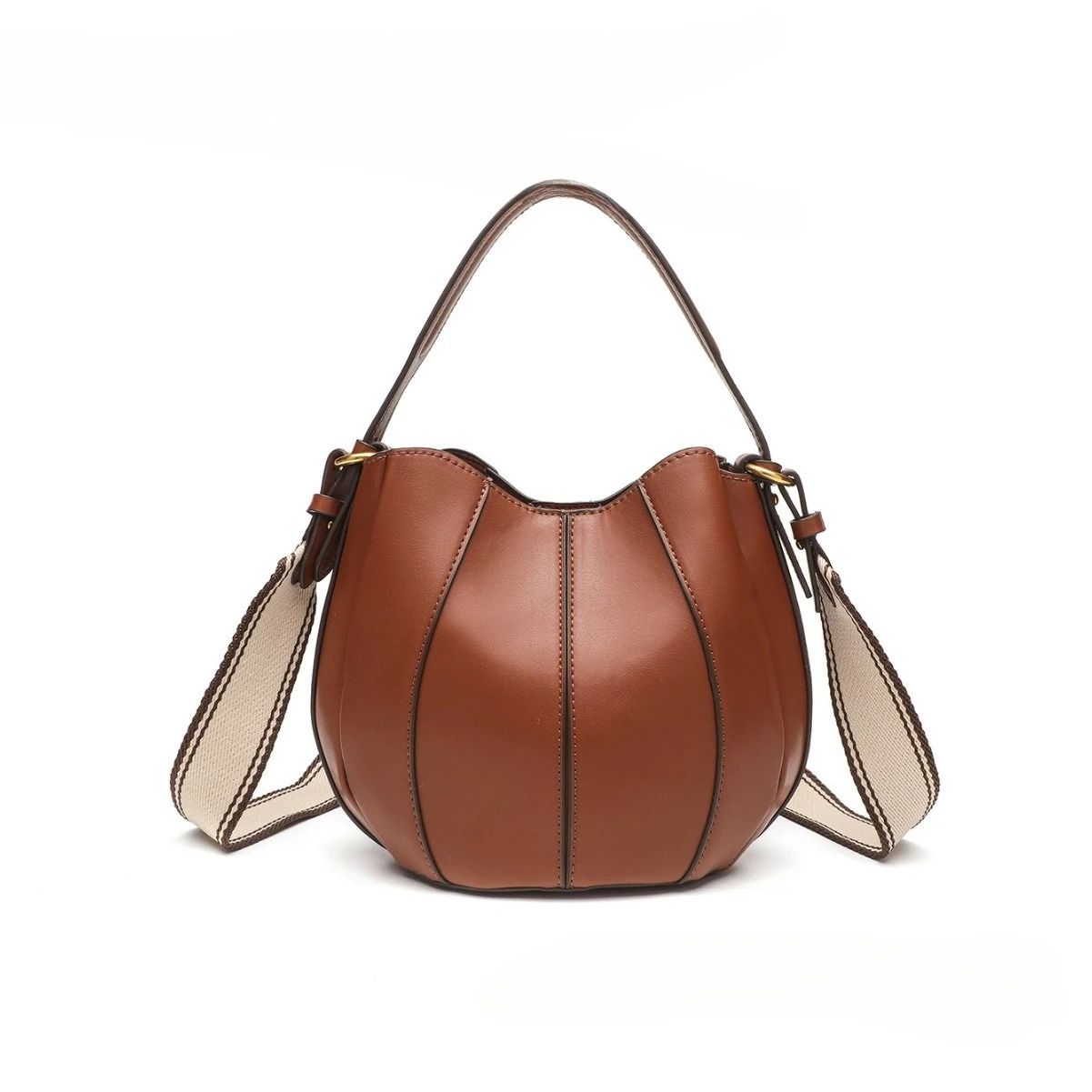 

2025 Summer Bucket Bag, Fashion Tote for Women, Commuter Crossbody Purse, Minimalist Day-to-Night Bag, Textured Sling Bag