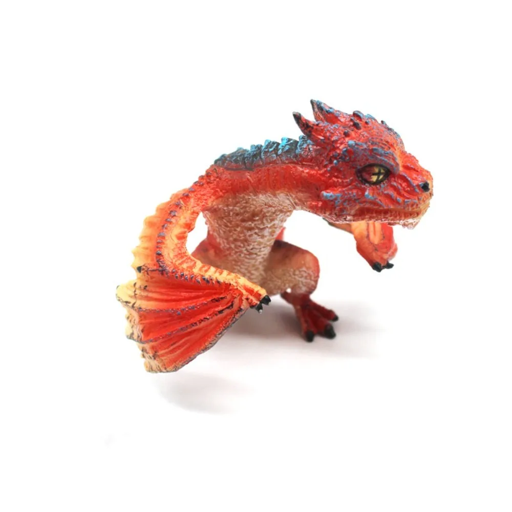 

Ice Flying Dragon Myth Dragon Figures Fire Bullfighting Mythology Simulation Warcraft PVC Toys Western Beast Dragon Animal Model