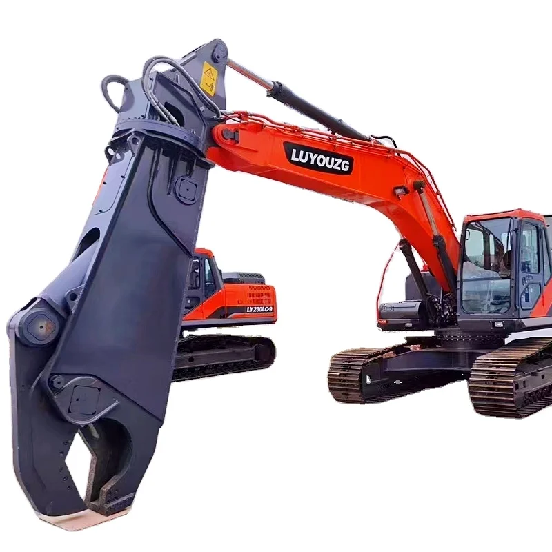 RIBETTER 1 Year Warranty Excavator Hydraulic Engine-Powered Pressure Vessel Core Components Scrap Steel Eagle Shear Scissors