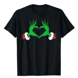 Funny Elf Christmas T-Shirt Gift Cute Grumpy Xmas Costume Elf Lover Graphic Tee Tops Short Sleeve Blouses Family Matching Outfit