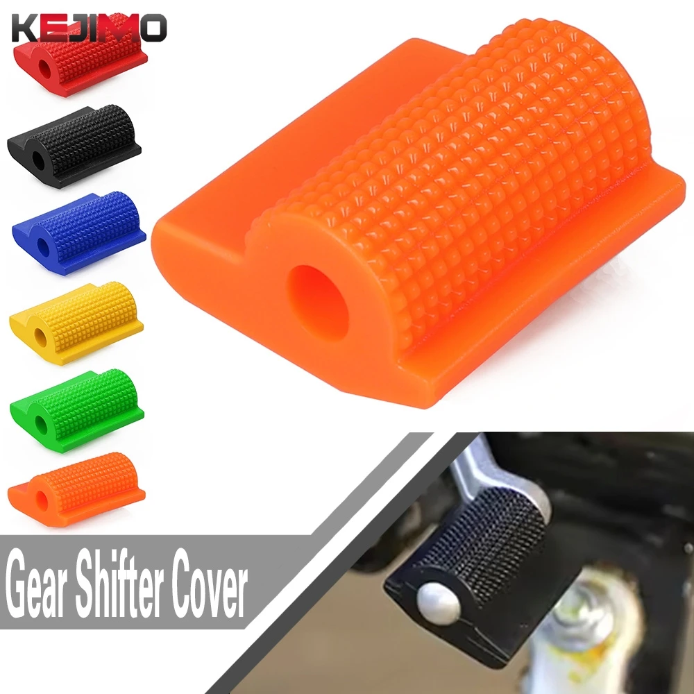 

Universa For KTM Motorcycle Shift Gear Lever Pedal Rubber Cover Shoe Protector Foot Peg Toe Gel Motorcycle Decoration Accessory