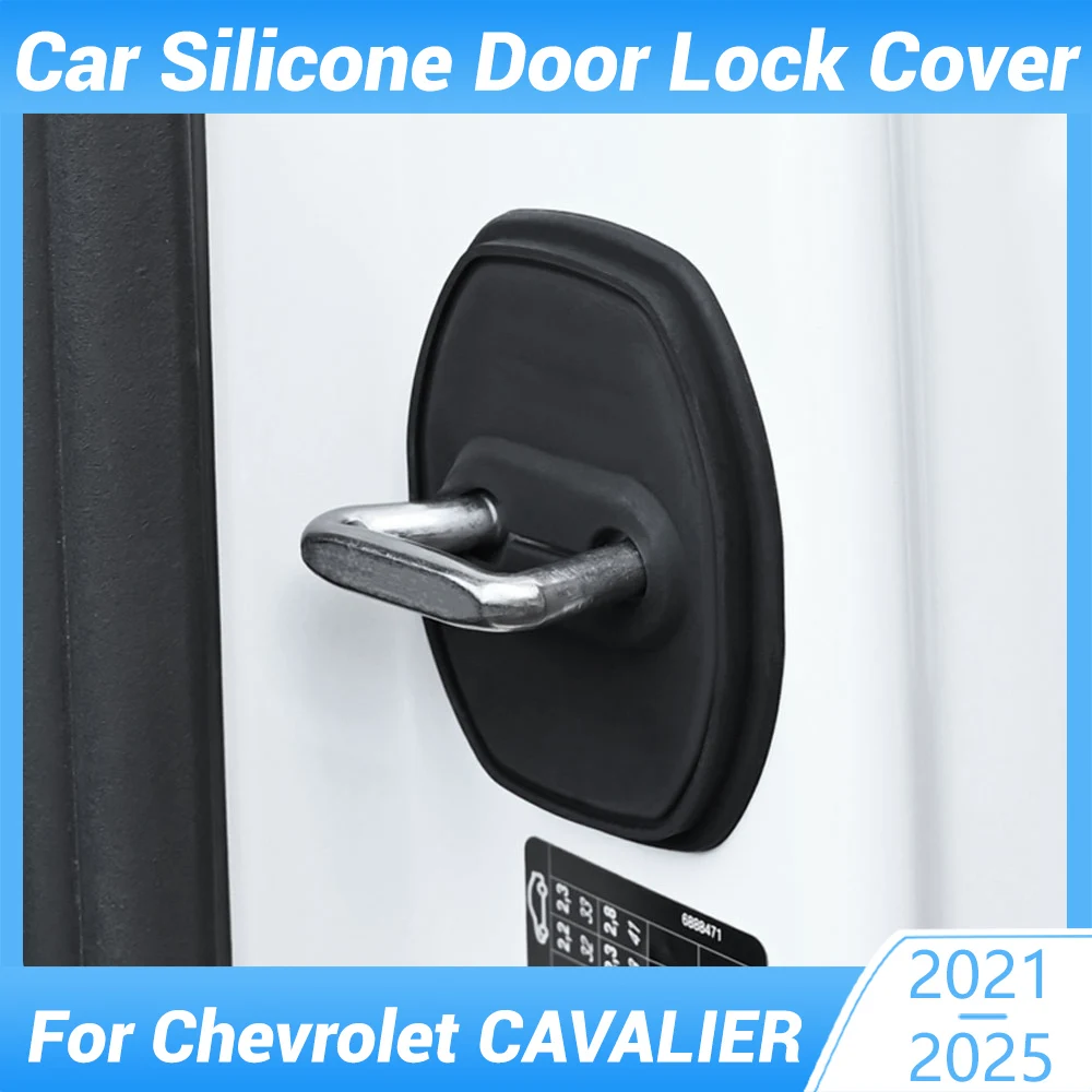 

Car Door Mute Damping Cushion Door Lock Buckle Door Anti-collision Protective Cover For Chevrolet CAVALIER 2021-2025