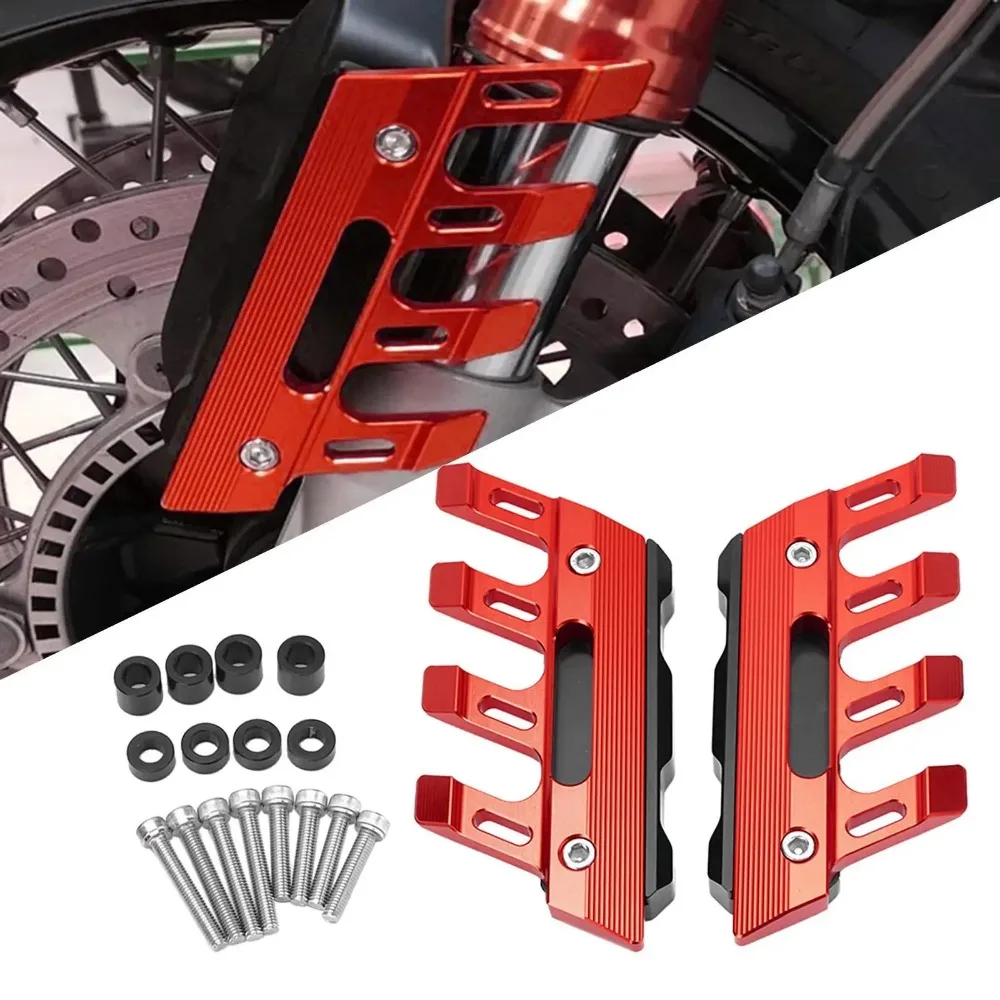 For YMH NMAX155 XMAX300 TMAX530/560 Motorcycle Front Fork Protector Fender Guard Accessories Z Mudguard  Fall Protection Cover view 3