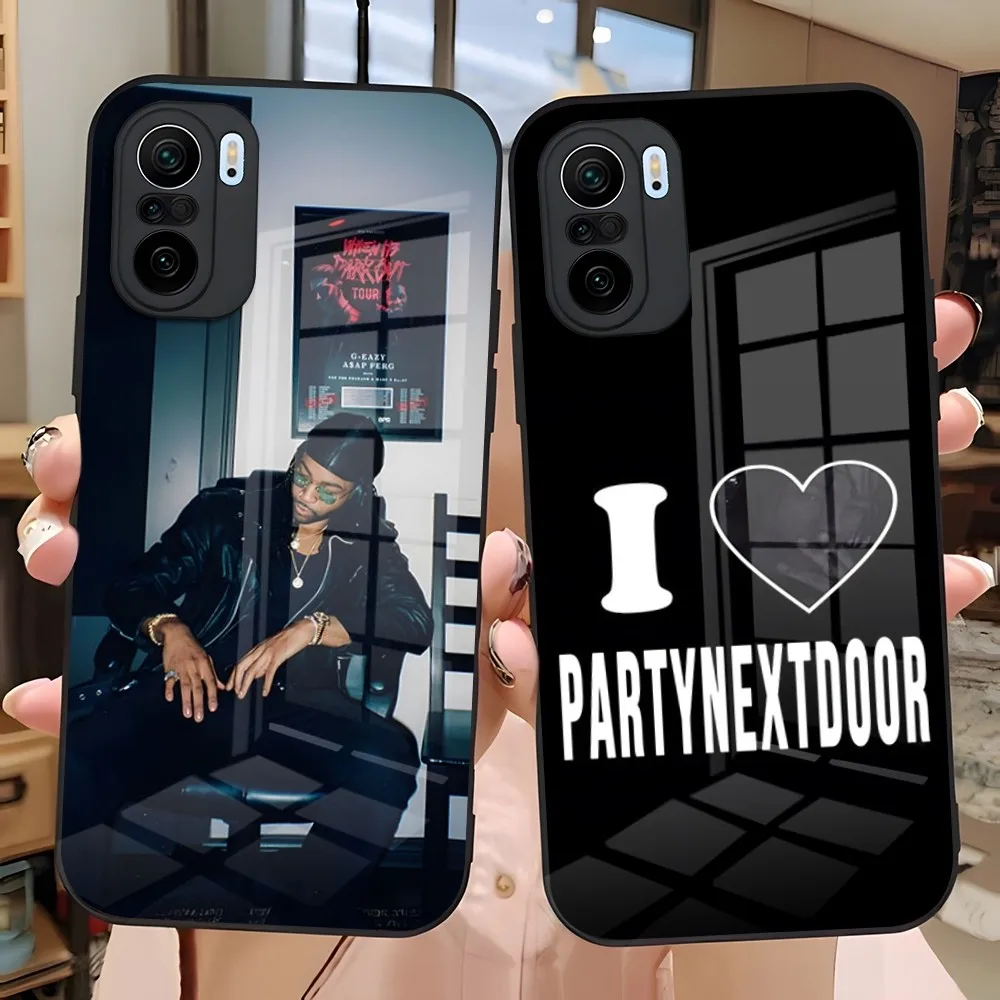 PARTYNEXTDOOR Phone Case For Xiaomi Redmi Note 13 10 10T 11i 11T 11 9 8 11S Poco X3 M4 F3 Pro Glass Covers