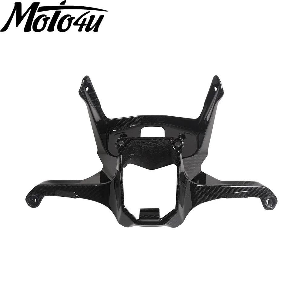 

Carbon Fiber Motorcycle Front Headlight Upper Fairing Stay Bracket For Ducati Panigale 1199 2012 2013 2014 2015