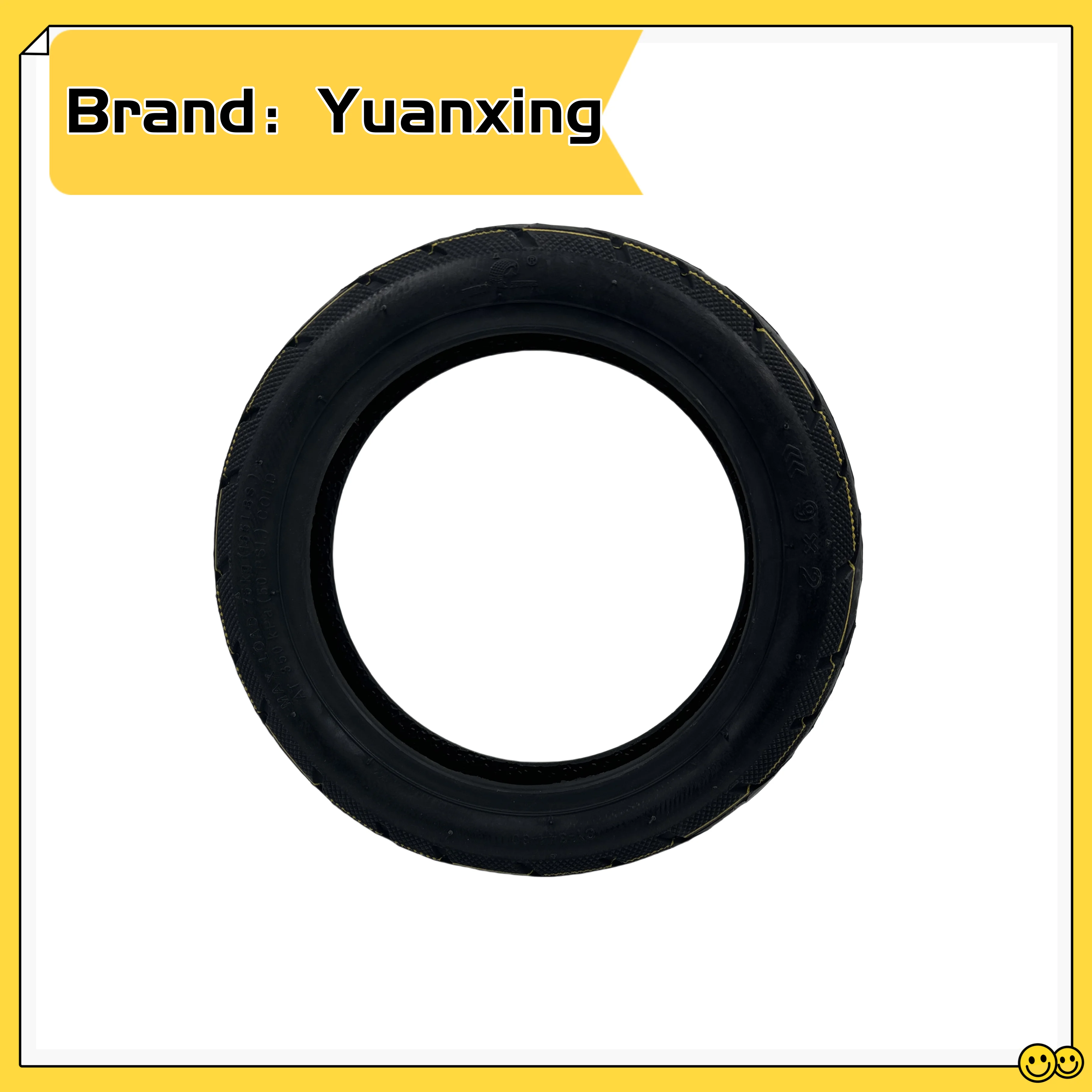 Yuanxing 9x2 Vacuum Rubber Tire For Ninebot E22 E25 E45 Electric Scooter Modified Tyre Part，9 inch tire for ninebot spare parts