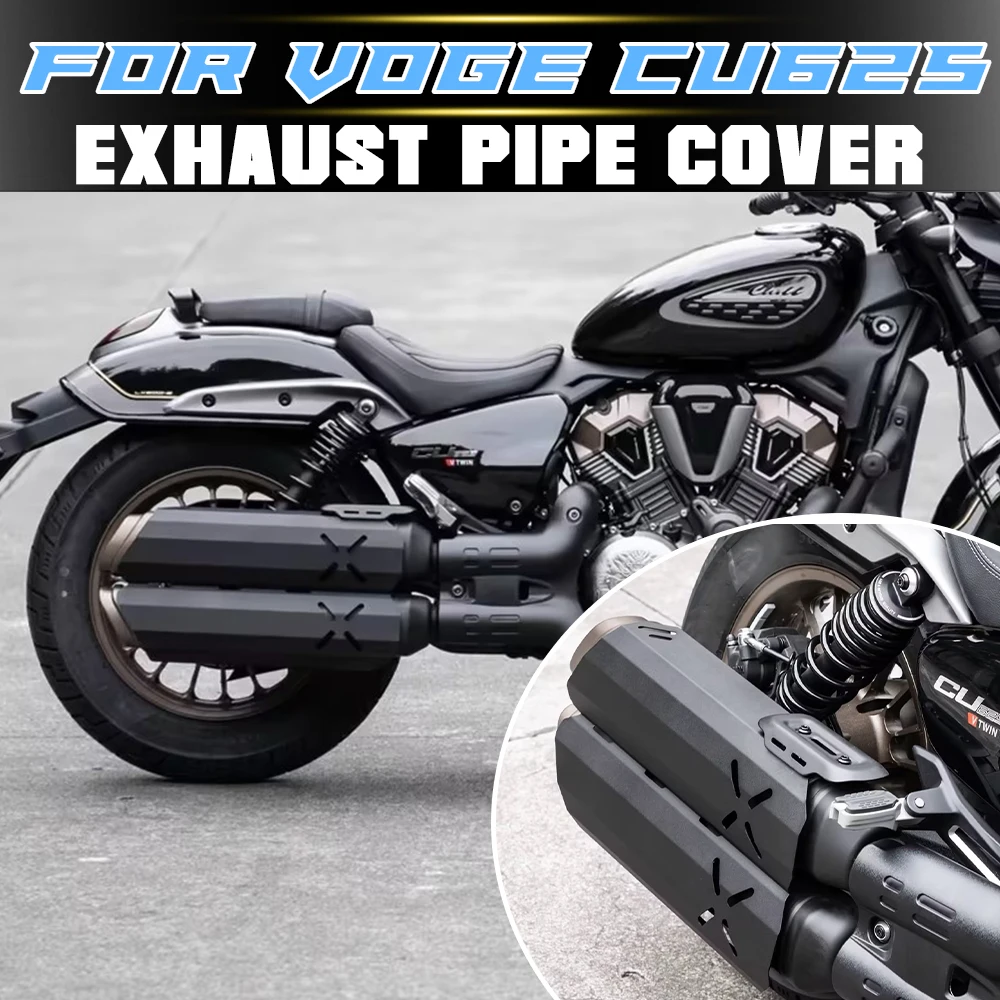 

For VOGE CU625 exhaust scald cover, heat insulation cover, decorative guard, protective cover