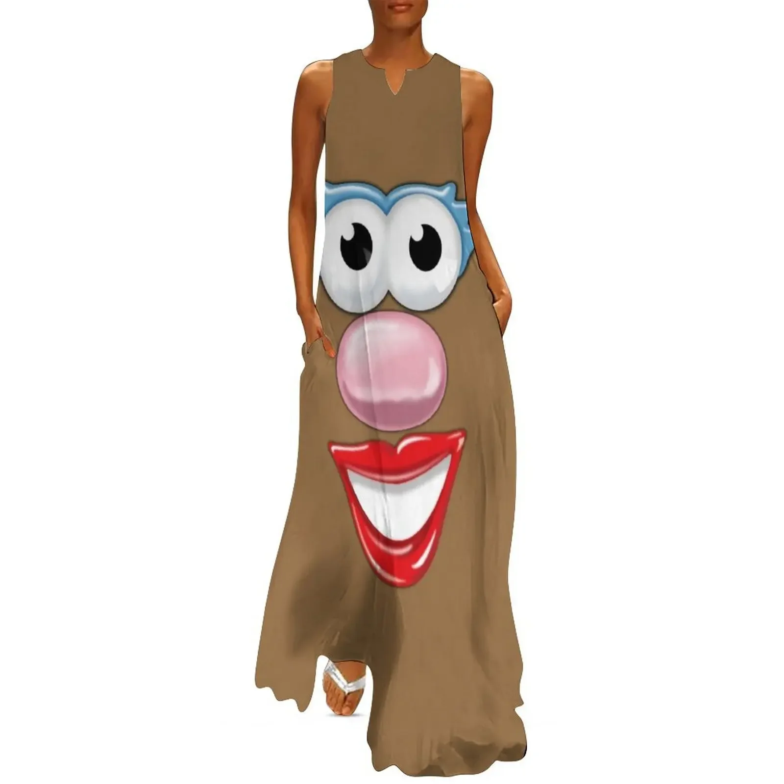 

Mrs Potato Head Long Dress elegant women's dresses sale sexy dress for women Women long dress evening ladies
