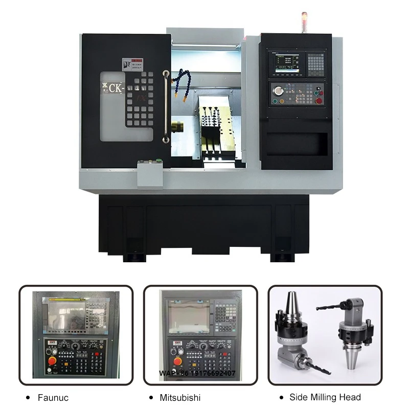 Wholesale Industrial Metal Heavy Duty CNC Turning Lathe Machine Automatic Horizontal Slant Bed Lathe CNC Machine
