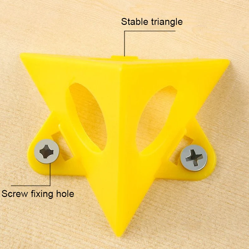 Pyramid Stands Paint Pads Set Triangle Stands Paint Tool Triangle Paint Pads Feet for Woodworking Tools Carpenter Accessories