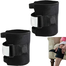 2pcs Magnetic Stone Be Active Knee Brace Point Knee Pad Leg Support Black Pressure Sciatic Nerve Massage Pad Knee Protector